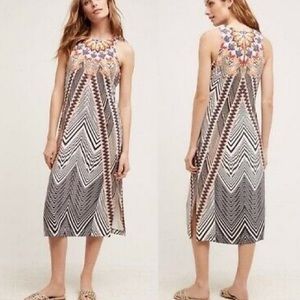 Anthropologie HD in Paris Lined Silk Dress
